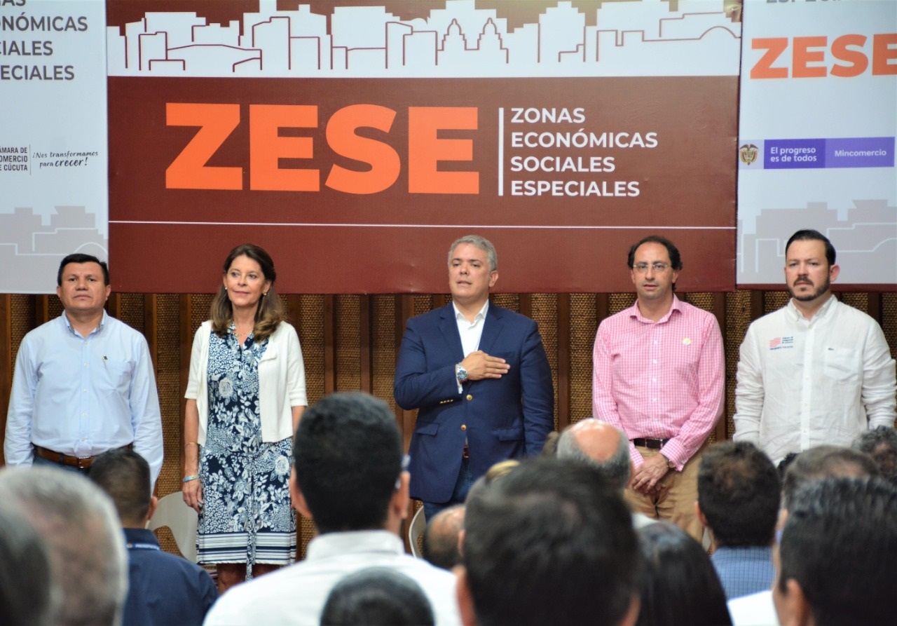 Presidente Duque present las ZESE en Ccuta