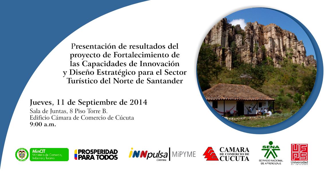 Se presentar estrategia para fortalecimiento del sector turstico de Norte de Santander