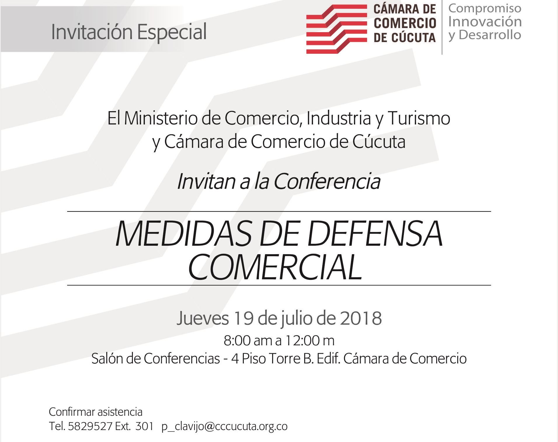 Conferencia sobre Medidas de Defensa Comercial