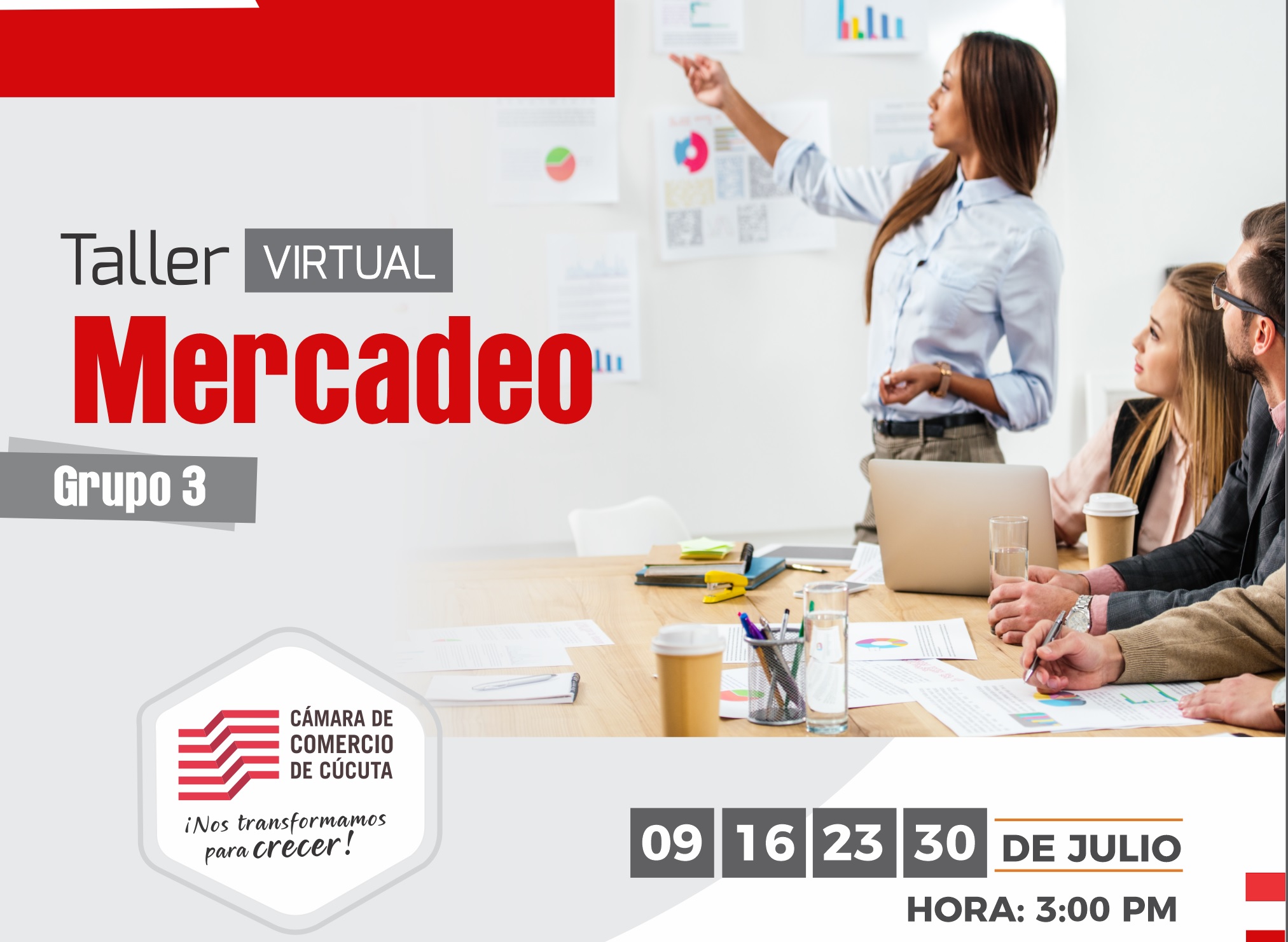 Taller Gratuito de Mercadeo