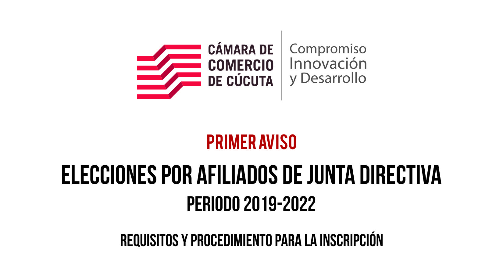 Elecciones por Afiliados de Junta Directiva. Perodo 2019-2022