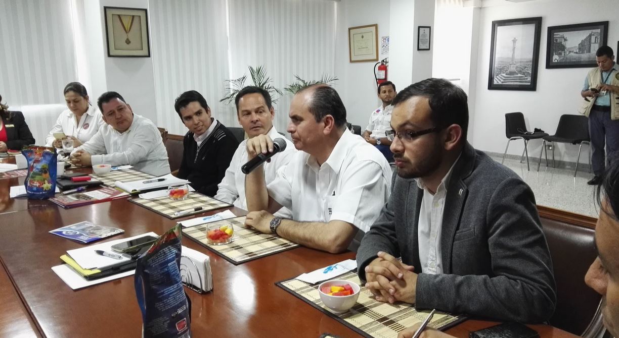 Gobernador y empresarios del Tchira visitan Cmara de Comercio