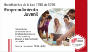 Beneficiarios Ley 1780 de 2016. Emprendimiento Juvenil